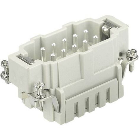 Harting 09 33 006 2616-1 Inserto maschio Han® E 6 + PE Gabbia a molla 1 pz.