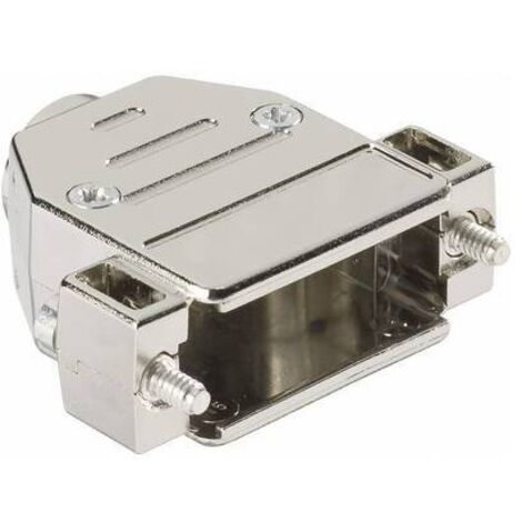 Harting 09 67 037 0443 09 67 037 0443 Guscio SUB-D Numero Poli (num): 37 Plastica metallizzata 180 ° Argento 1 pz.
