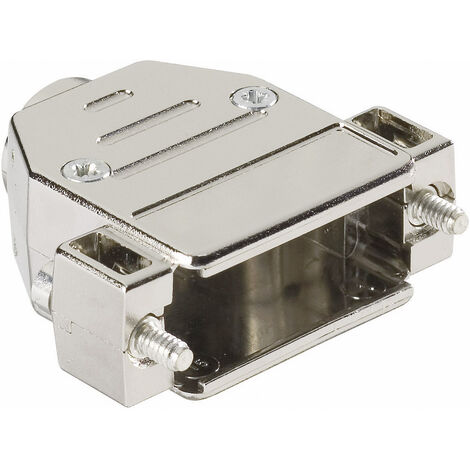 HARTING 09 67 037 0443 09670370443 D-SUB Gehäuse Polzahl: 37 Kunststoff, metallisiert 180 ° Silber 1