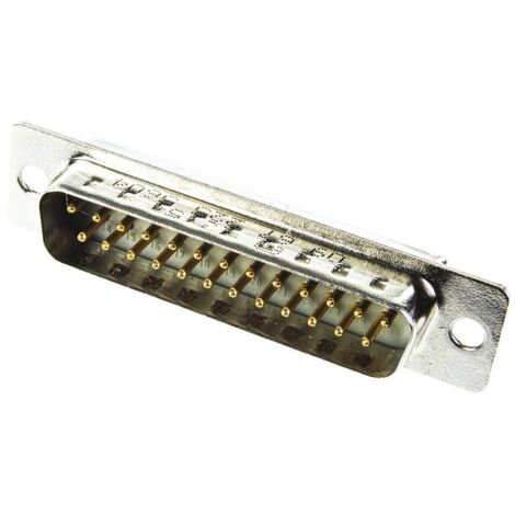 Harting 09 67 225 5604 Connettore maschio SUB-D 180 ° Numero Poli (num): 25 Punte a saldare 1 pz.