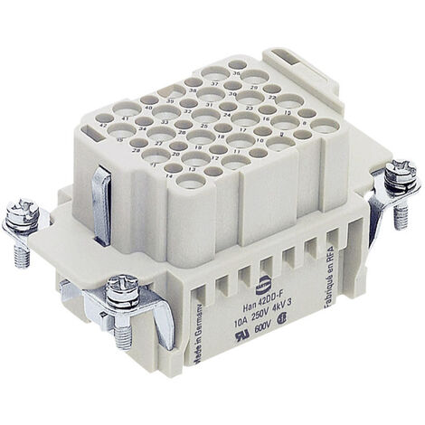HARTING 09160423101 Buchseneinsatz Han® DD 42 + PE Crimpen 1 St.