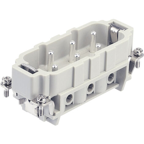 HARTING 09310062601 Stifteinsatz Han® HsB 6 + PE Schrauben 1 St.