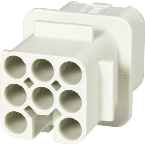 HARTING 09360083101 Buchseneinsatz Han® D 8 + PE Crimpen 1 St.