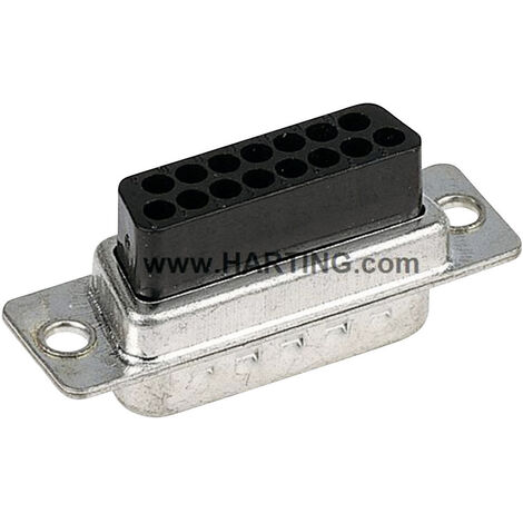 HARTING  09670094701 D-SUB Buchsenleiste 180 ° Polzahl: 9 Crimpen 1 St.