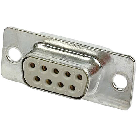 HARTING 09672094704 D-SUB Buchsenleiste 180 ° Polzahl: 9 Lötkelch 1 St.