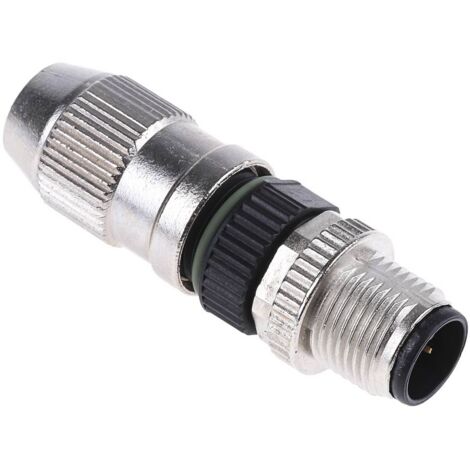 Harting 21 03 111 1405 Connettore non confezionato per sensore o attuatore M12 Spina dritta Numero di poli: 4 1 pz.