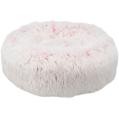 Harvey cuccia in peluche: Diametro 50cm bianco/rosa