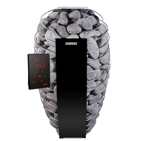 Poêle électrique Pour Sauna FinTec TJARK 18 KW - Grand Volume De Pierres, Chauffage Rapide, Pieds Réglables - 4