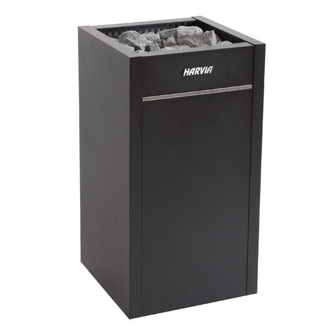 Harvia Virta HL110 Premium Saunaofen 10,8 kW finnischer Saunaofen Standofen schwarz