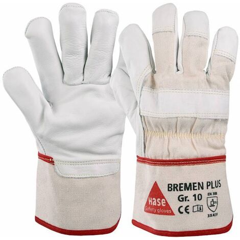 Hase Lederhandschuhe "Bremen Plus" 8