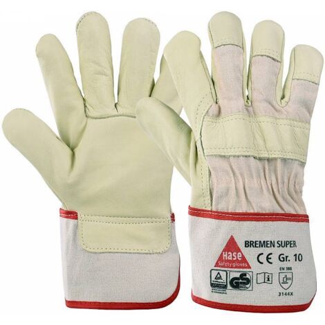 Hase Lederhandschuhe "Bremen Super" 10
