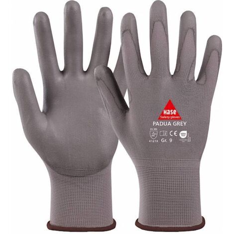 Hase Montagehandschuhe Feinstrick "Padua Grey" 7