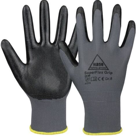 Hase Montagehandschuhe Feinstrick "SuperFlex Grip" 8