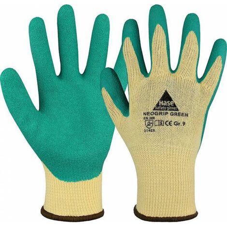 Hase Montagehandschuhe "Neogrip Green" 7