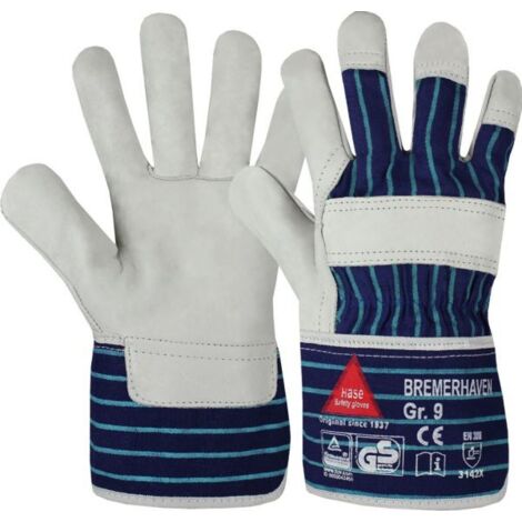 HASE Rindvollleder-Handschuh Bremerhaven, Gr. 10