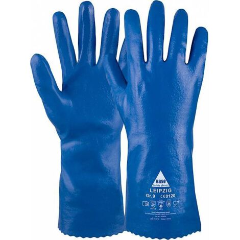 Hase Schutzhandschuhe Chemie/Einweg "Leipzig" 9