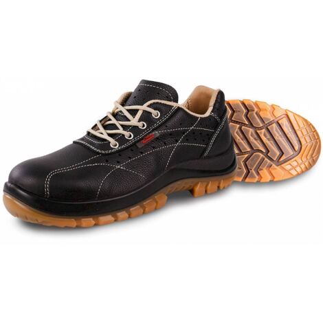 Hase Sicherheitshalbschuhe S1 Tropea Größe 44, Vollrindleder