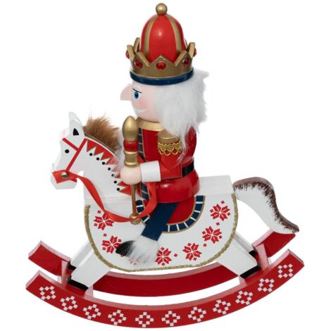 Haselnussknacker Wippe 28cm - Atmosphera créateur d'intérieur
