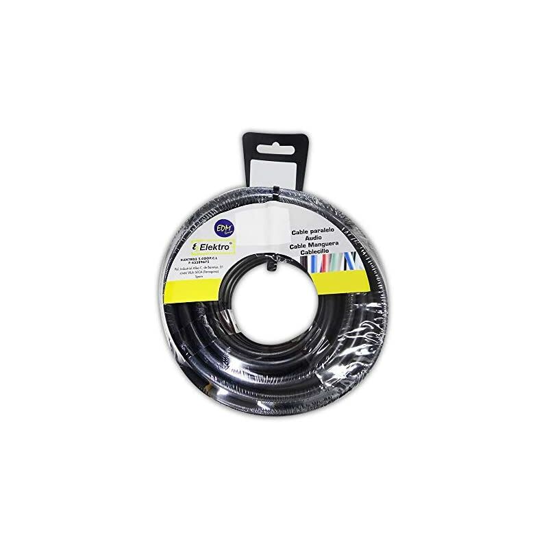 Edm - Schwarze Acrylspule 3x1, 5mm 20mts.