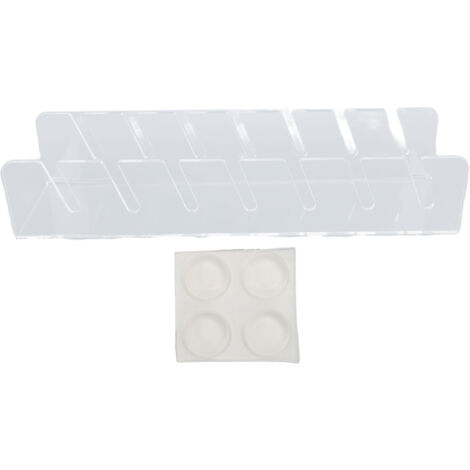 Hat Display Racks Hold 7 Baseball Caps Vertical Display Acrylic Baseball Cap Organizer for Closet Bedroom Transparent