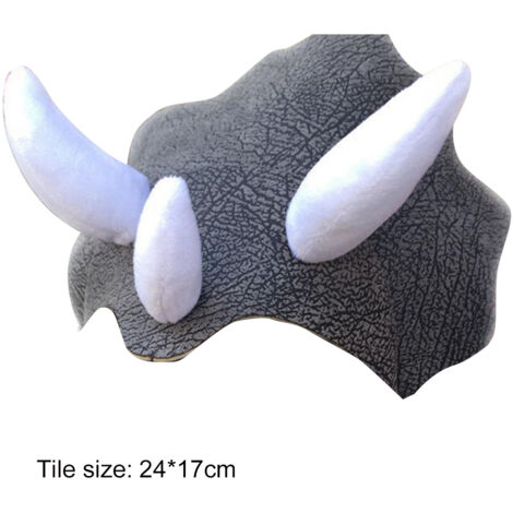 Hats for Pets Triceratops Hat Costume Party Clothing Dress Up Dog Cat Cosplay Fabric Soft
