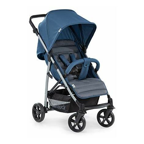 Hauck Poussette Citadine Rapid 4 / Jusqu`à 25 kg / Pliable Compacte / Hauteur Réglable / Position Couchée dès