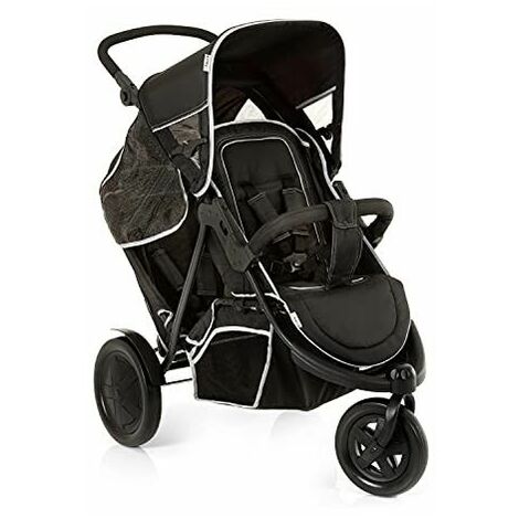 Hauck Poussette Double Freerider / Trois Roues / Deux Enfants / Jusqu'à 36 kg / Hauteu...