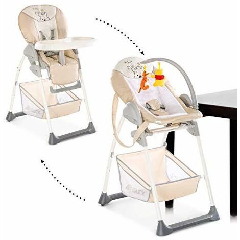 Hauck Sit N Relax Disney, Chaise Haute Évolutive Bébé 3 en 1, Transat Bébé Et Chai...