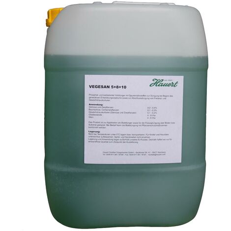 HAUERT VEGESAN 5-8-10 Flüssigdünger 20 l Blumendünger Blütendünger Blühdünger