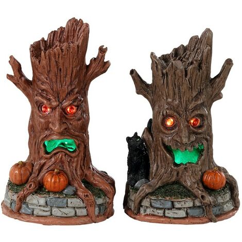 Haunted Tree Trunks Set of 2 B/O 4.5V Cód. 34072