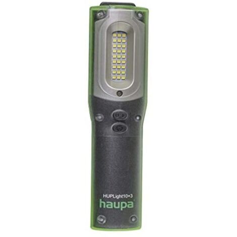 Haupa HUPlight10+3 Lámpara portátil negra 10W LED
