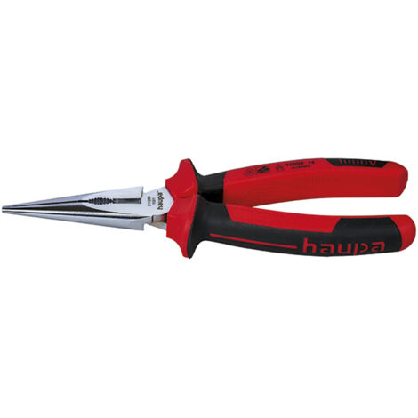 Haupa Pinzas VDE acero cromado 200mm para electricista