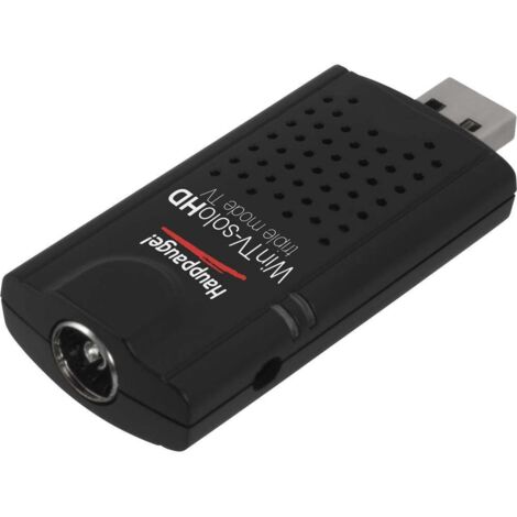 Hauppauge WinTV-Solo HD Chiavetta TV con antenna DVB-T, con telecomando, Funzione di registrazione Numero di sintonizza