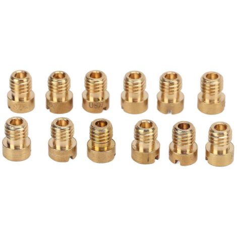 Hauptdüsensatz 75-102 für Vergaser, Ersatz für Dellorto PHBG AD DS – 12er-Set