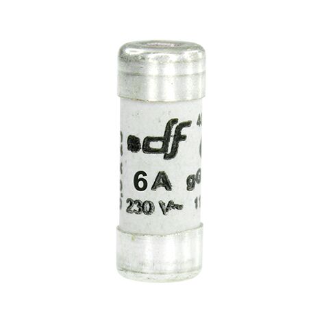 Haus-Sicherung gF8,5x23 ohne Kontrollleuchte 6A