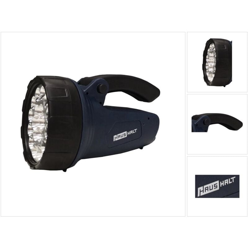 GD-3019 Lampe de poche led 1 w, 80 Lumens - ip 65 - Noire ( 000051350240 ) - Haushalt