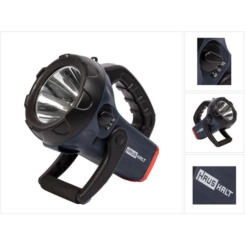 Haushalt - GD-4011 led Lampe de poche 10 w, 800 Lumens - IP65 - Bleue ( 000051421895 )