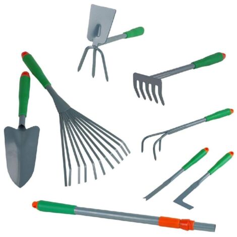HAUSHALT INTERNATIONAL Gartenwerkzeug-Set Gartengeräte 8 teilig