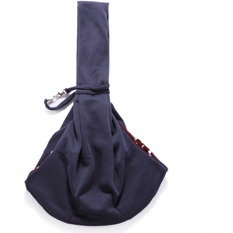 Haustiertasche, Katzenrucksack, One-Shoulder-Haustierrucksack, schräge Straddle-Tasche, Königsblau