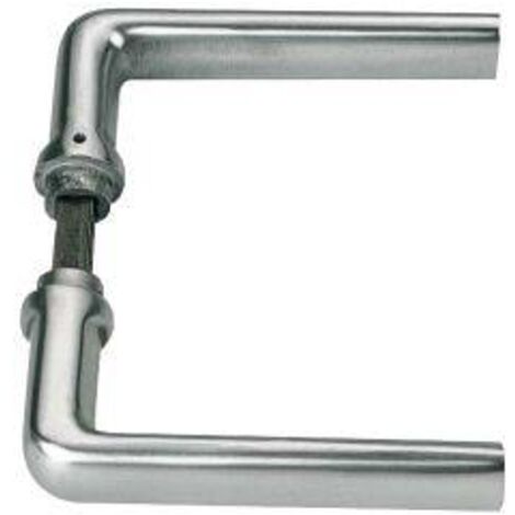 Haustür-Drücker Nr. 100H F2 käntig 10 mm
