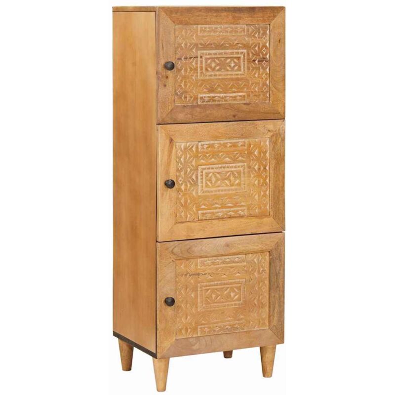 vidaXL Haut Armoire Marron clair 40 x 33 x 110 cm