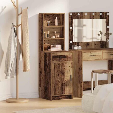 Haut Armoire-Meuble de rangement Bois ancien 40 x 40,5 x 135 cm Bois d'ingénierie 527961