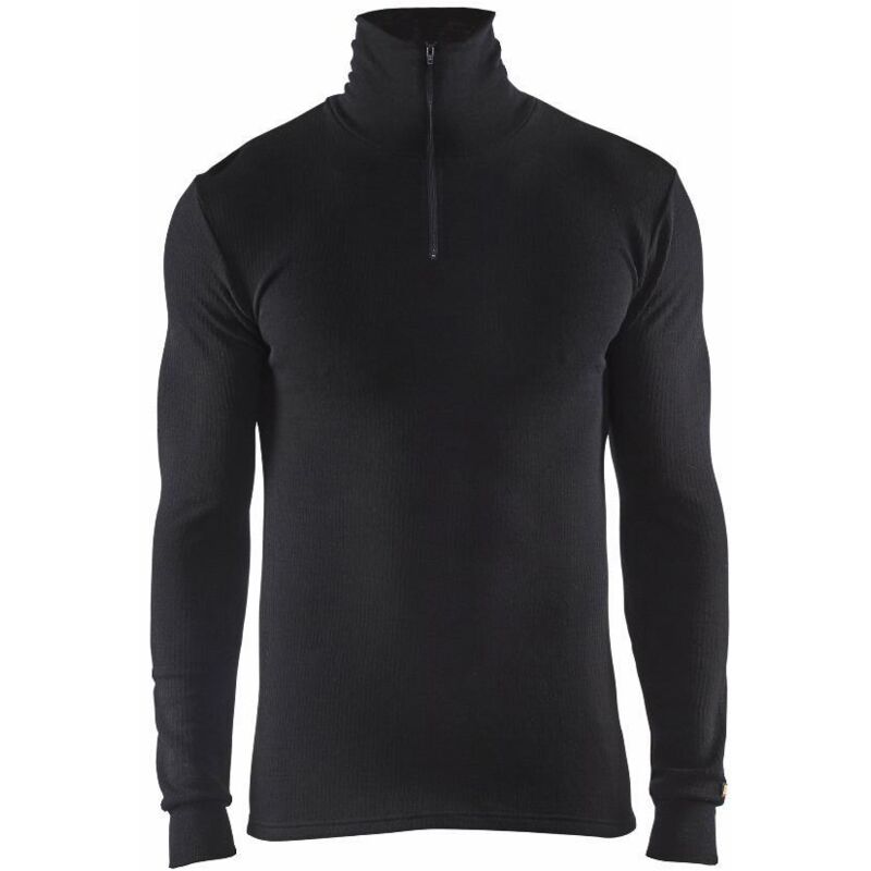 Blaklader - Unterwäsche Oberteil Mit Reißverschluss Warm Schwarz T.4xl 489117059900-4xl