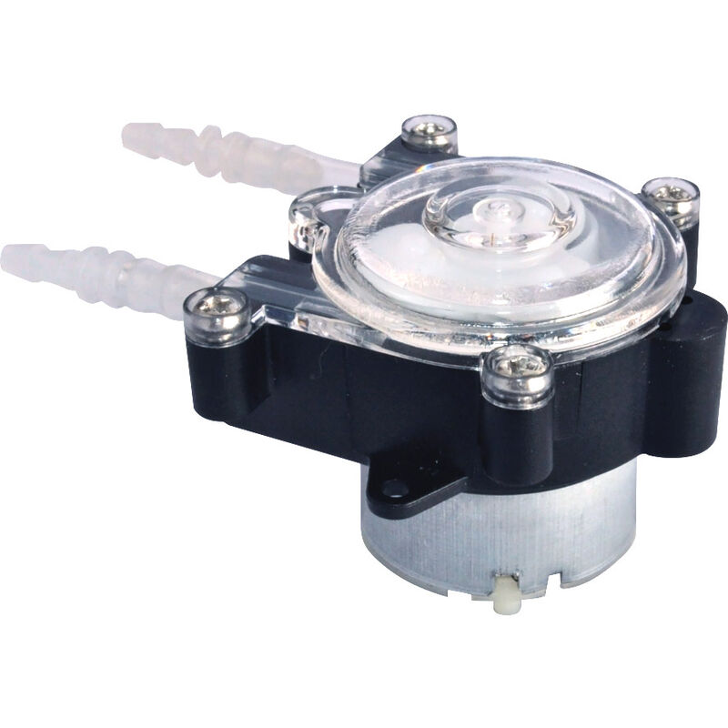 Haut Debit Pompe Peristaltique Miniature Pompe Doseuse Pompe Peristaltique Tuyau Pour Laboratoire Aquarium Analyse Chimique, 12 V 60-150 Ml / Min