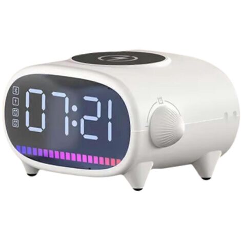 Haut-parleur Bluetooth multifonctionnel avec alarme de charge rapide sans fil
