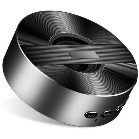 Haut-parleur Bluetooth sans fil, mini haut-parleur camion haut-parleur (noir)