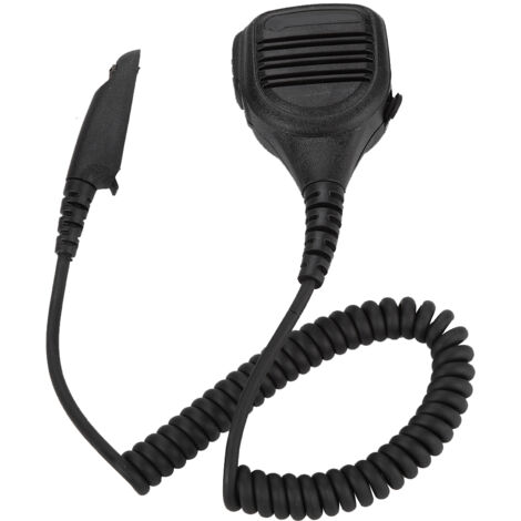 Haut-parleur CB antibruit, talkie-walkie haute sensibilité et robuste avec bouton PTT-AquaForge