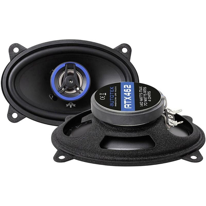 Autotek - atx 462 Haut-parleur coaxial 2 voies à encastrer 140 w Contenu: 1 pc(s) C905771
