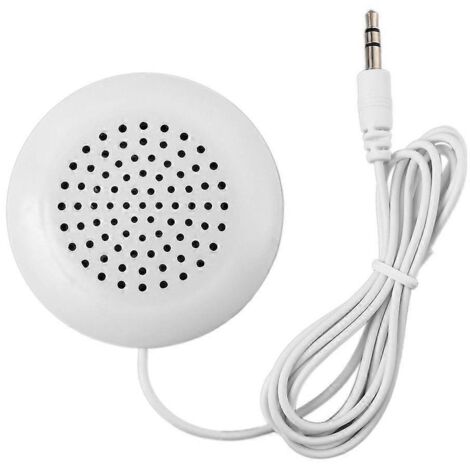Haut-parleur d'oreiller 3,5 mm pour lecteur CD, radio et MP3