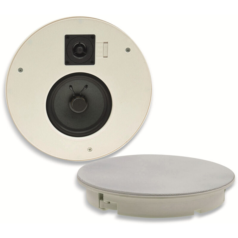 Haut-parleur encastrable CHILITEC CTE-26R, 120 W, rond, blanc Haut-parleur encastrable CHILITEC CTE-26R, 120 W, rond, blanc